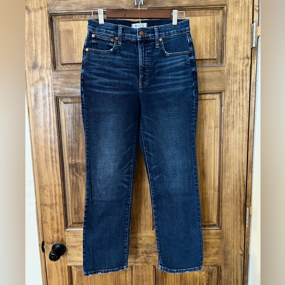 Madewell Slim Demi Boot Jean High Rise
